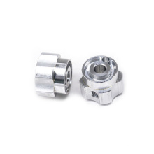 Manufacturers custom processing aluminum nuts automotive aluminum alloy pentagonal electroplated nuts